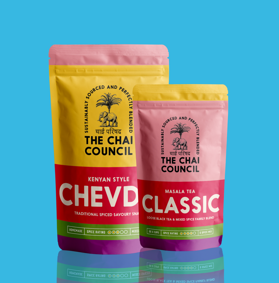 Masala Tea Classic & Kenyan Style Chevdo Bundle